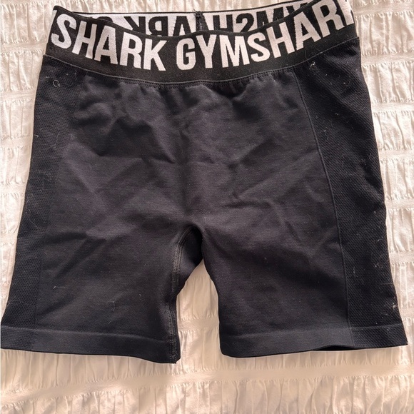 Gymshark Black Athletic Compression Shorts - Picture 3 of 4